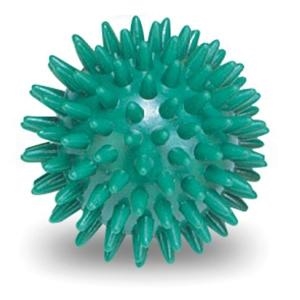 Massagebold med pigge på Ø7 cm i grøn